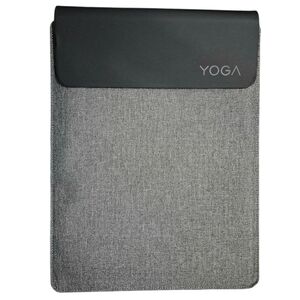 LENOVO Laptop sleeve 14.5" case gray travel cover pen pocket NWOT Yoga